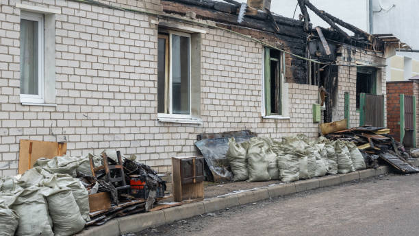 Professional Smoke Damage Removal technician working in Webster, TX